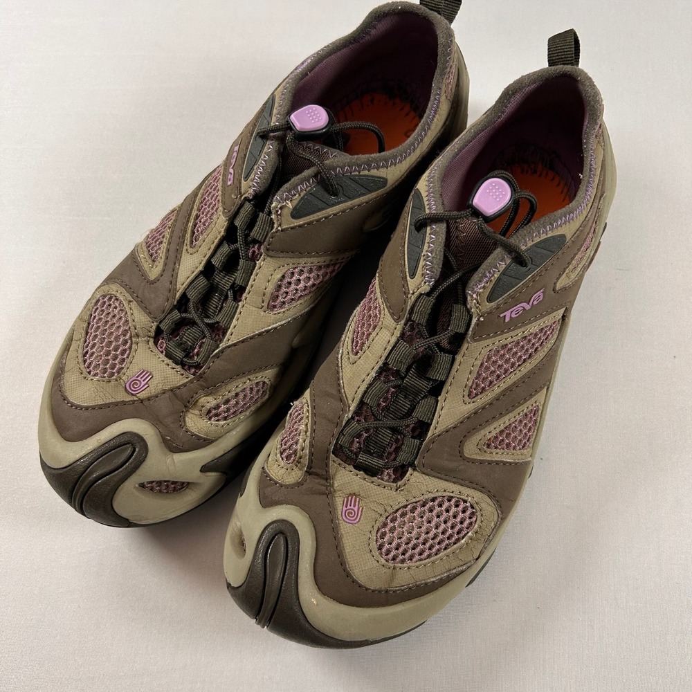 Teva Water Shoes Womens 8 Brown Lava Falls 4230 Hiking Low Top Trail Hiking